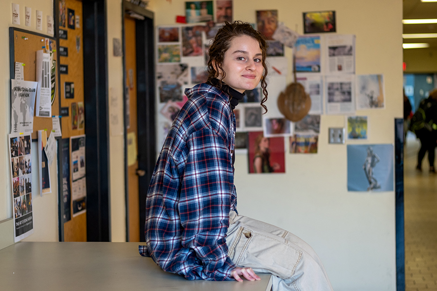 Emma Paladini is exploring her interest in Fine Arts as a student at SUNY Adirondack.