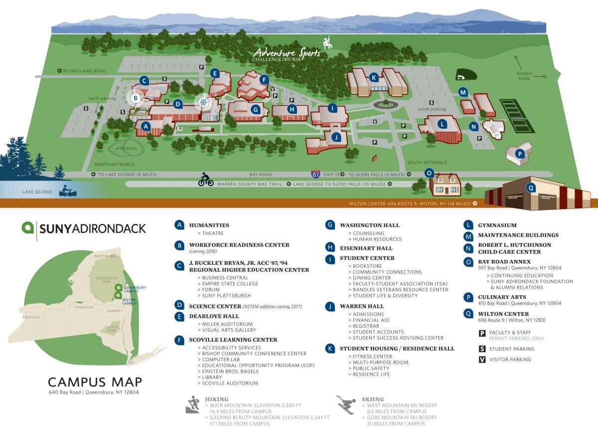 Sunyacc Campus Map