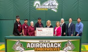 Image for news article Stewart's donates $75k to SUNY Adirondack athletics project