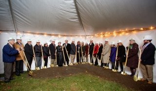 Image for news article SUNY Adirondack breaks ground on construction projects