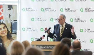 Image for news article Schumer calls college technology programs a ‘model’ for the country