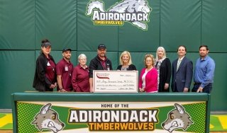 Image for news article Stewart's donates $75k to SUNY Adirondack athletics project