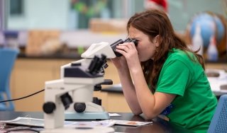 Image for news article Girls dive into STEM at SUNY Adirondack
