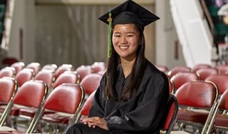 Jane Pfau earned a degree in Criminal Justice from SUNY Adirondack while a high school student at Bolton Landing