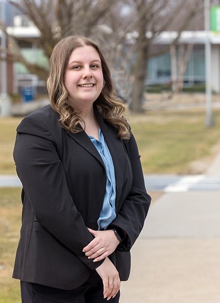 Hannah Schmeelke is an Upward Bound alumna and is now a program coordinator at SUNY Adirondack